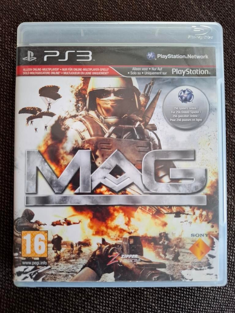 PS3 MAG (compleet), Games en Spelcomputers, Games | Sony PlayStation 3, Zo goed als nieuw, Ophalen of Verzenden