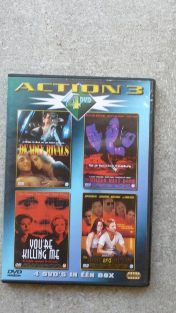 Deadly Rivals - The Killer next door - You're Killing me - C, Cd's en Dvd's, Dvd's | Thrillers en Misdaad, Zo goed als nieuw, Maffia en Misdaad