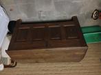 Oude houten koffer, Huis en Inrichting, Woonaccessoires | Kisten, Ophalen of Verzenden, Zo goed als nieuw