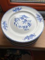 10 assiettes Boch grand bouquet, Antiek en Kunst, Antiek | Servies los, Ophalen of Verzenden