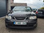 Saab 9-3 cabriolet Vector 2l turbo essence., Autos, Cuir, Noir, Jantes en alliage léger, Achat