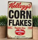 Metalen reclamebord Kellogg's, Verzamelen, Ophalen of Verzenden, Nieuw, Reclamebord
