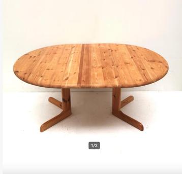 Vintage verlengbare grenen eettafel gemaakt in de jaren ’70. beschikbaar voor biedingen
