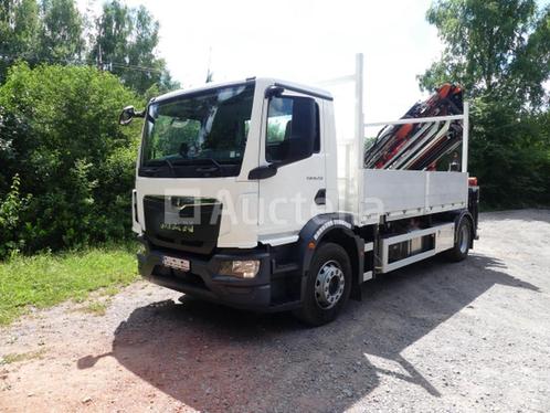 Laadbak met kraan MAN TGM18.250 (2022-3.278 km), Auto's, Vrachtwagens, Bedrijf, Te koop, MAN, Overige brandstoffen, BTW verrekenbaar