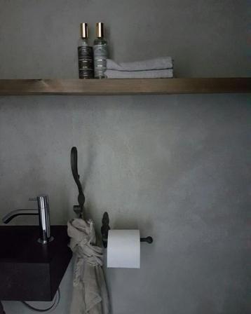 WC ROLHOUDER ~haak~ landelijk gietijzer toiletrolhouder beschikbaar voor biedingen