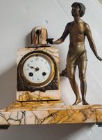 Pendule | Art deco-haardset | Marmeren inlegwerk haardset, Ophalen