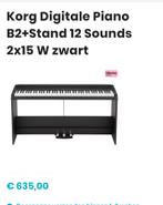 Korg B2SP Digitale Piano Zwart, Muziek en Instrumenten, Piano's, Ophalen, Zo goed als nieuw, Zwart, Piano