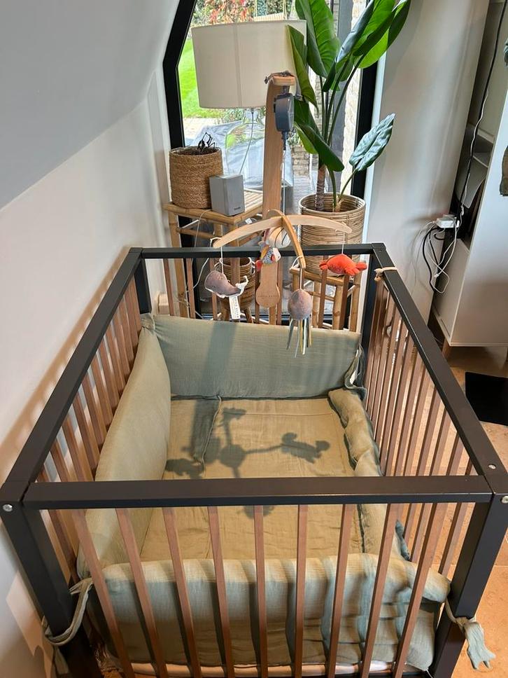 Complete park set, Kinderen en Baby's, Babyparken, Gebruikt, Vierkant, In hoogte verstelbaar, Boxkleed, Ophalen