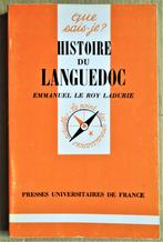 Histoire du Languedoc - 1990 - Emmanuel Le Roy Ladurie, Comme neuf, Emmanuel Le Roy Ladurie, 14e siècle ou avant, Enlèvement ou Envoi