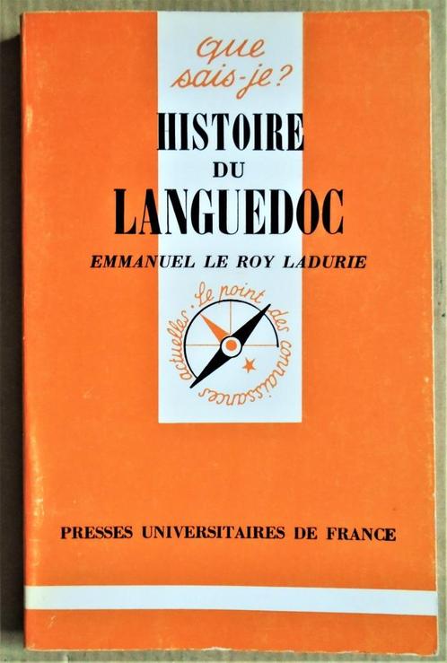 Histoire du Languedoc - 1990 - Emmanuel Le Roy Ladurie, Livres, Histoire & Politique, Comme neuf, 14e siècle ou avant, Enlèvement ou Envoi