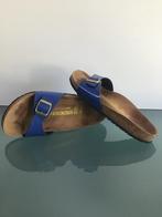 Gratis Verzenden | Birkenstock Nieuwe blauwe slippers 38, Slippers, Nieuw, Birkenstock, Verzenden