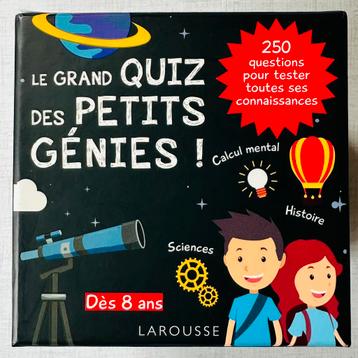 Spel „De grote quiz voor kleine genieën” beschikbaar voor biedingen
