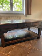 Houten salontafel, Huis en Inrichting, Tafels | Salontafels, Ophalen, Gebruikt, 100 tot 150 cm, 50 tot 75 cm