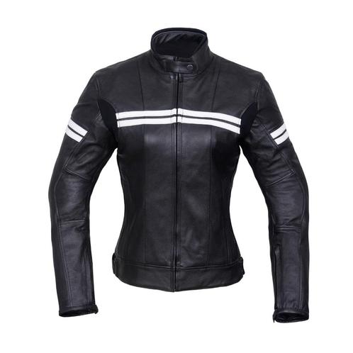 CE PROTECTORS NIEUWE LEREN MOTORJAS VOOR DAMES, Motoren, Kleding | Motorkleding, Jas | leer, Dames, Nieuw met kaartje, Ophalen of Verzenden
