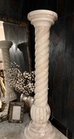Vintage zuil in albast, Huis en Inrichting, Woonaccessoires | Zuilen en Pilaren, Ophalen, Zo goed als nieuw
