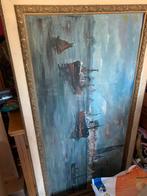 Groot schilderij op doek Schelde, Ophalen