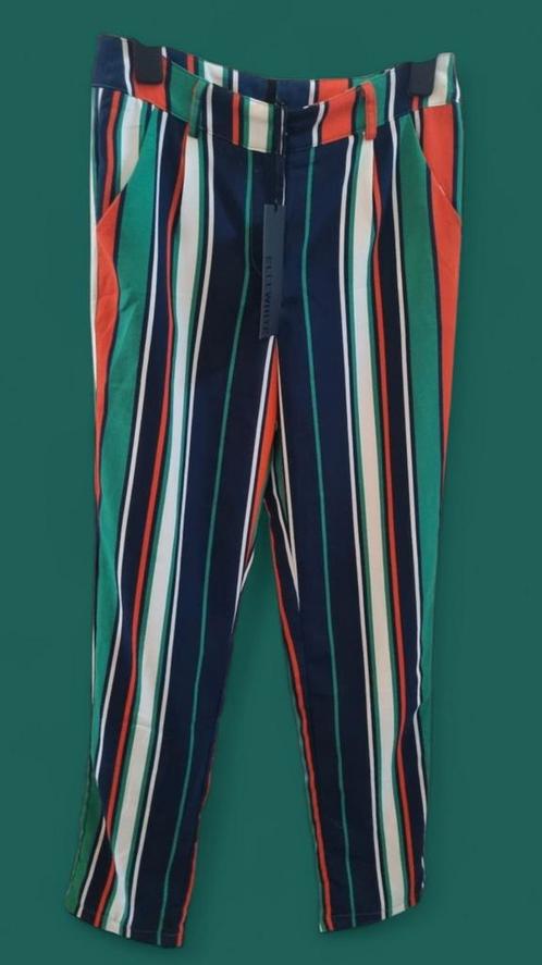 ✨️ELLI WHITE Broek - Maat S - Nieuw met kaartje✨️, Kleding | Dames, Broeken en Pantalons, Nieuw, Maat 36 (S), Blauw, Lang, Ophalen of Verzenden