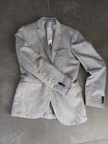 Blazer grijs H&M met linnen maat 44 beschikbaar voor biedingen