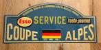 Plaque rallye de service Coupe des Alpes 1963 Böhringer, Enlèvement ou Envoi, Comme neuf, Voitures