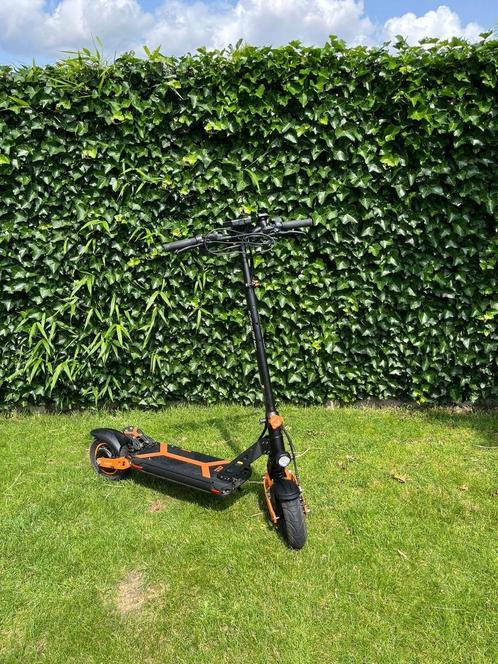 Kukirin G2 Max + street tires + hydraulic brakes, Fietsen en Brommers, Steps, Zo goed als nieuw, Elektrische step (E-scooter)