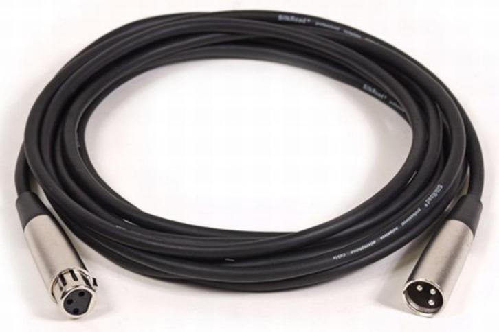 Microfoonsnoer 10 meter, Muziek en Instrumenten, Kabels en Stekkers, Zo goed als nieuw, Microfoon, Ophalen of Verzenden