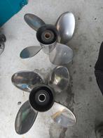 Rvs propeller 27, Watersport en Boten, Bootonderdelen, Ophalen of Verzenden, Zo goed als nieuw