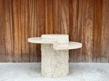 Vintage mactanstone coffeetable, ca 1980’s beschikbaar voor biedingen
