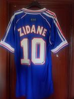 maillot de foot zidane france 98, Bleu, Football, Enlèvement ou Envoi, Taille 52/54 (L)