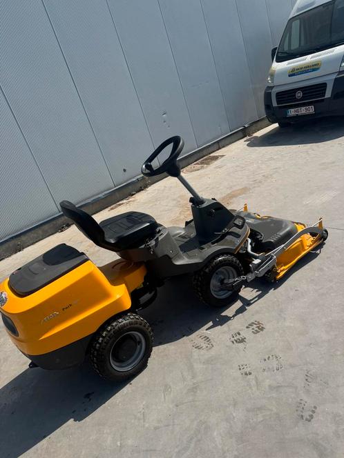 Frontmaaier, Tuin en Terras, Zitmaaiers, Zo goed als nieuw, 90 tot 120 cm, Elektrische starter, Mulchfunctie, Ophalen of Verzenden