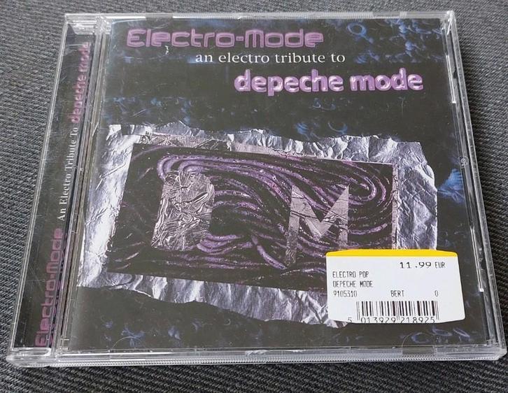 Cd Electro-Mode an electro tribute to Depeche Mode, Cd's en Dvd's, Cd's | Pop, Zo goed als nieuw, 1980 tot 2000, Ophalen of Verzenden