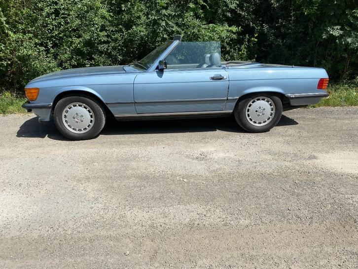 Mercedes 560 SL, Auto's, Mercedes-Benz, Particulier, SL, ABS, Airbags, Airconditioning, Centrale vergrendeling, Cruise Control