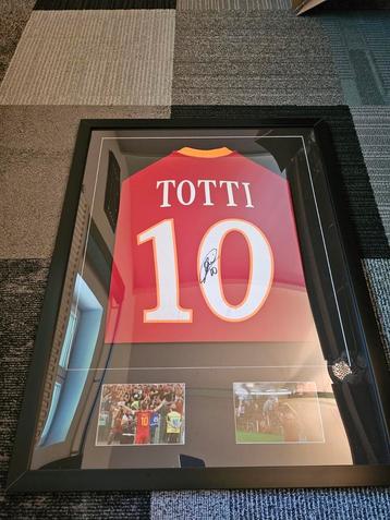 Gesigneerd Roma shirt Francesco Totti