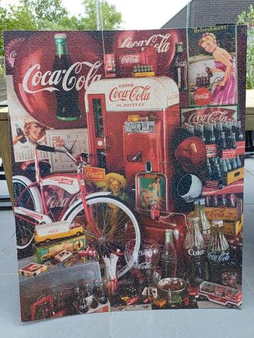 Coca cola puzzel  beschikbaar voor biedingen