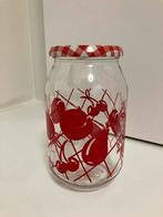 Vintage glazen bewaarpot jaren 80 vintage Kraft, Enlèvement ou Envoi, Comme neuf