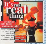 2CD * IT'S THE REAL THING - ORIGINAL HITS FROM COMMERCIALS, Comme neuf, Enlèvement ou Envoi