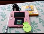 DS rose + 2 jeux, avec chargeur, et crayon tactile, Overige modellen, Roze, Refurbished, Met games