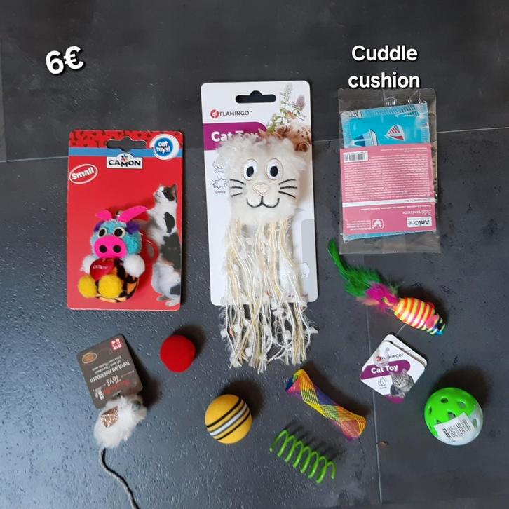 Kattenspeelgoed set nr 5, Dieren en Toebehoren, Kattenspeelgoed, Nieuw, Ophalen of Verzenden