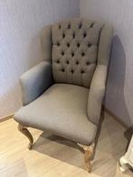 Chesterfield eenzit, Huis en Inrichting, Fauteuils, Ophalen, Zo goed als nieuw, Hout