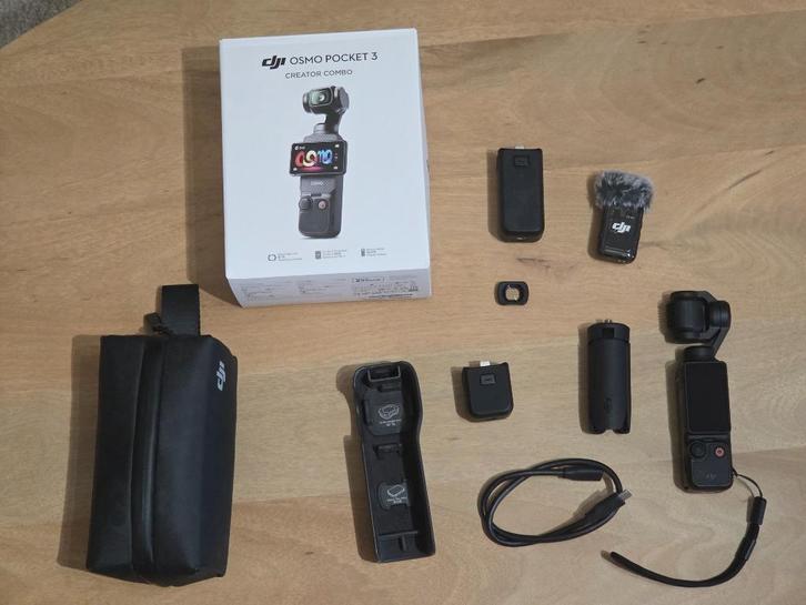DJI Osmo Pocket 3 Creator Combo, Audio, Tv en Foto, Actiecamera's, Gebruikt, Overige merken, Ophalen of Verzenden