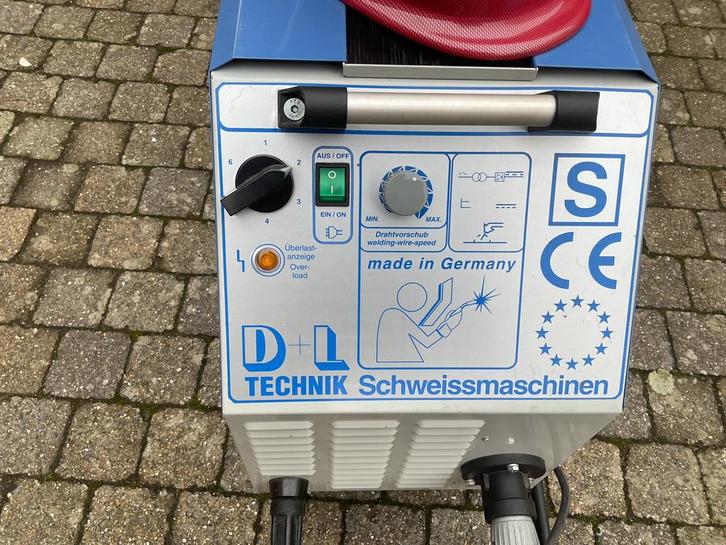 Halfautomatisch laspost contimac, Doe-het-zelf en Bouw, Gereedschap | Lasapparaten, Zo goed als nieuw, Ophalen