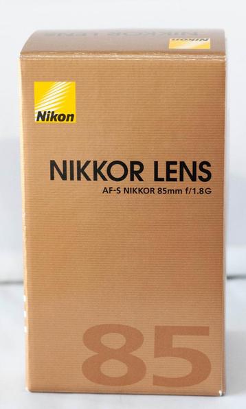 Nikon 85 mm 1.8 AFS lens beschikbaar voor biedingen