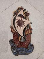 Keramieken wanddecoratie: schip Vermeire, Antiek en Kunst, Ophalen of Verzenden