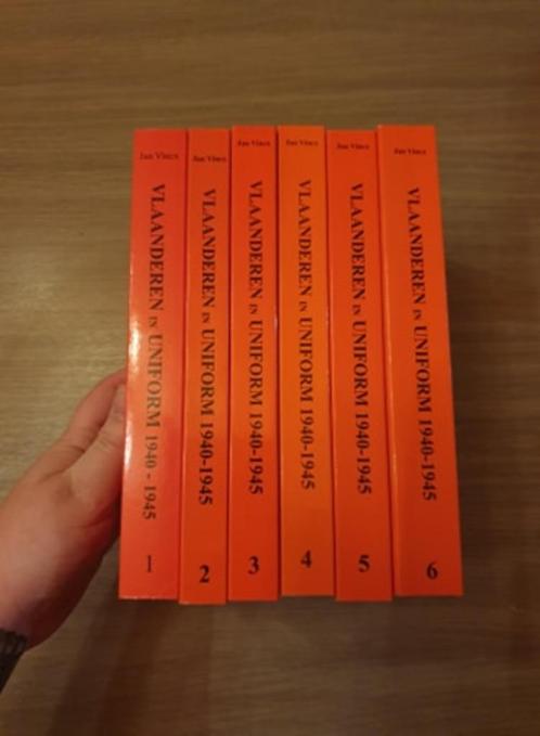 1940-1945 COLLABORATIE OOSTFRONT Vlaanderen in uniform. 6vol, Boeken, Geschiedenis | Nationaal, Nieuw, Ophalen of Verzenden