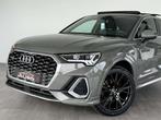 Audi Q3 Sportback 2.0TDi SLINE-1EPRO-COCKPIT-T.O-CAMERA360, Auto's, Automaat, Gebruikt, 4 cilinders, Leder