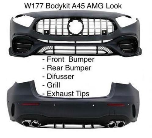 Bodykit voor Mercedes W177 Sedan A45 AMG Look, Auto diversen, Tuning en Styling, Ophalen of Verzenden