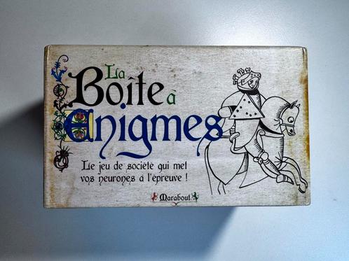 La Boîte à énigmes – Jeu de société complet, Verzamelen, Speelkaarten, Jokers en Kwartetten, Zo goed als nieuw, Ophalen of Verzenden