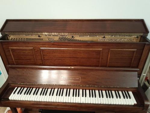 Buffetpiano, Muziek en Instrumenten, Piano's, Gebruikt, Piano, Bruin, Ophalen