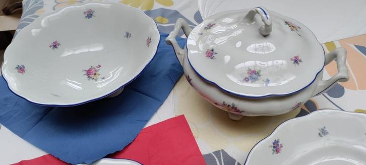 Eetservies, Huis en Inrichting, Keuken | Servies, Gebruikt, Bord(en), Overige stijlen, Keramiek, Ophalen