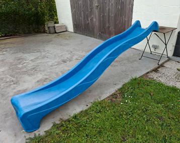 Glijbaan Wickey Flash 3m, blauw beschikbaar voor biedingen