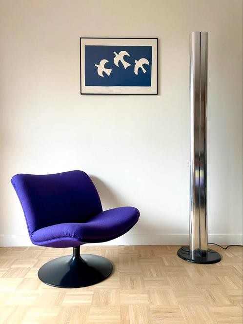 Fauteuil Artifort F504 Geoffrey Harcourt, Huis en Inrichting, Fauteuils, Gebruikt, Ophalen of Verzenden